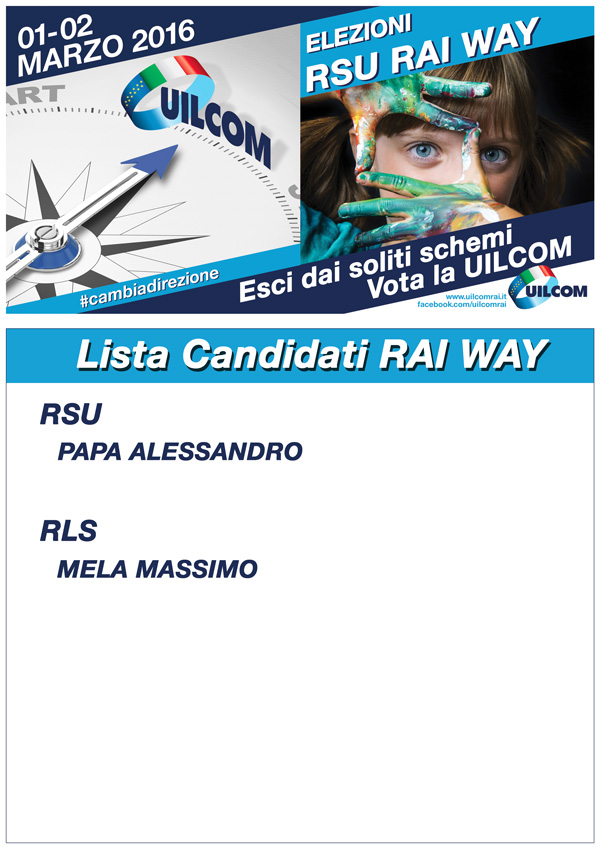 ELEZIONI RSU LISTA