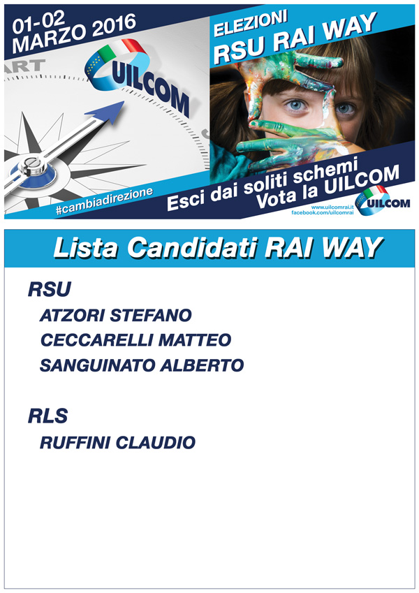 ELEZIONI RSU RLS LISTA
