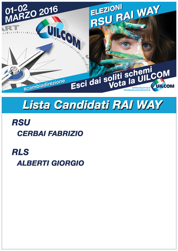 ELEZIONI RSU LISTA